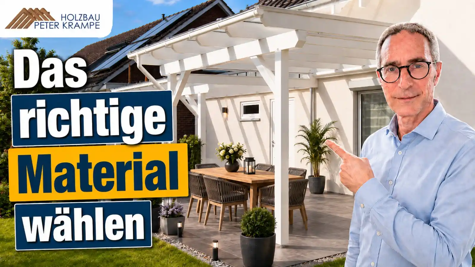 Pergolamarkise oder Terrassendach?